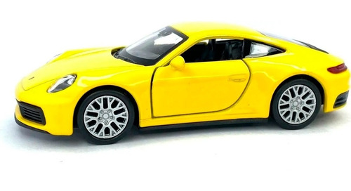 Auto Welly 1:36 Porsche 911 Carrera 4s Metal Pull Back