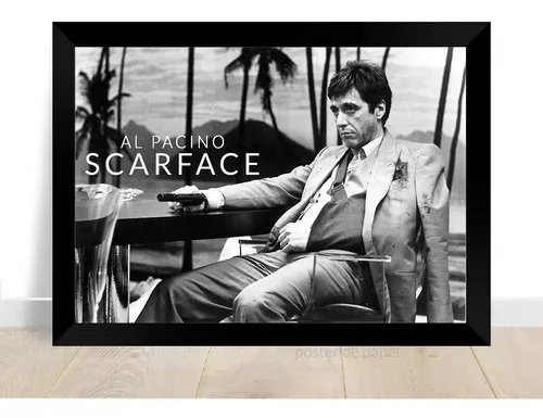 Quadro Scarface Com Al Pacino