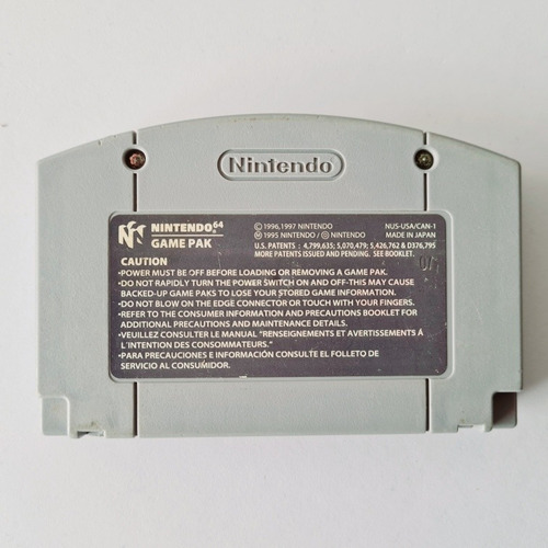 Imagen 2 de 2 de Juego Bio Freaks Nintendo 64 N64 / Original Foto Real