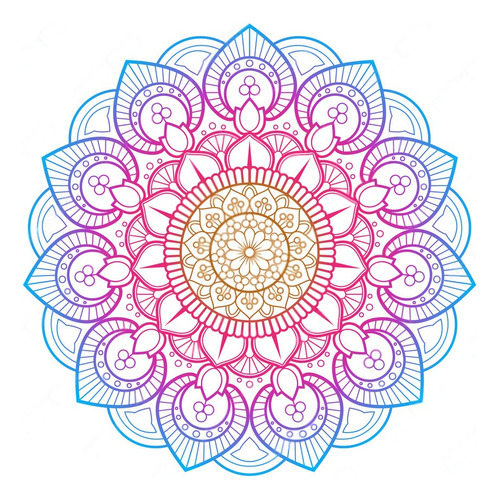 Pdf Imprimible Para Colorear: 100 Mandalas Maravilla