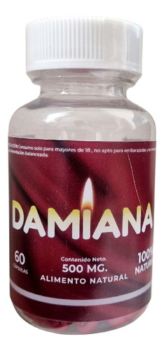 Capsula Femenina Afrodisiaca Damiana