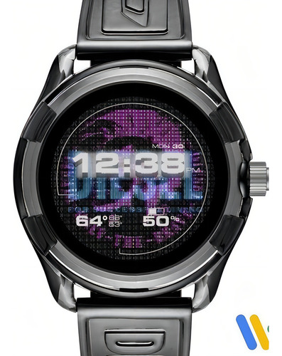 Smartwatch Diesel Fadelite Aluminio Y Silicona Para Hombre