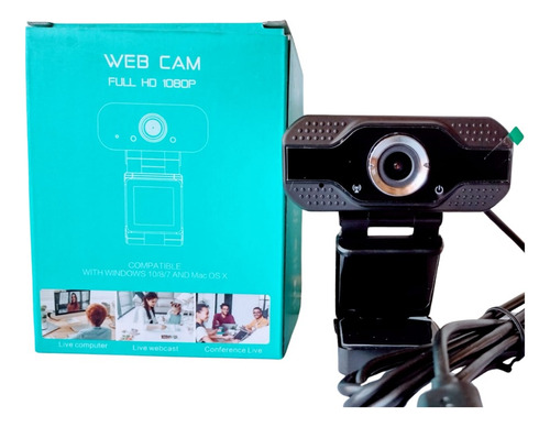 Camara Web 1080dpi Nitron Video Conferencia Usb Zoom Nuevas