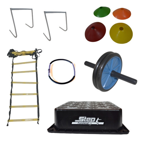 Set Kit Entrenamiento N°1 Funcional Fitness Gym Casa