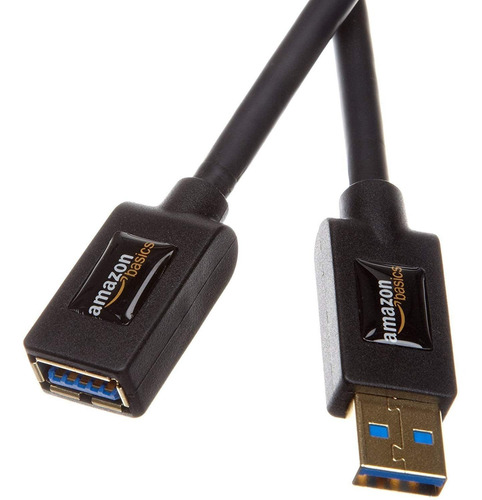 Cable Amazon Basics Usb 3.0 Macho A Hembra, 1 Metro