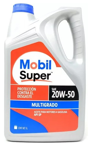 Aceite 20w50 Multigrado Mobil Garrafa + Litro