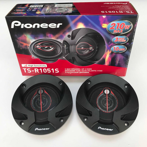 Parlantes Para Carro Pioneer Ts-r1051s 210watts