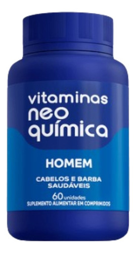 Kit 8x Vitaminas Homem Com 60 Cpr - Neo Quimica