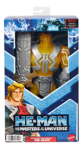 Boneco E Personagem Motu Animated Large He-man