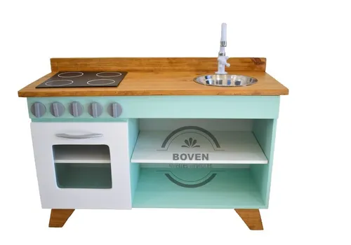 Cocina Infantil De Madera Juguete Para Ni os Estilo nico