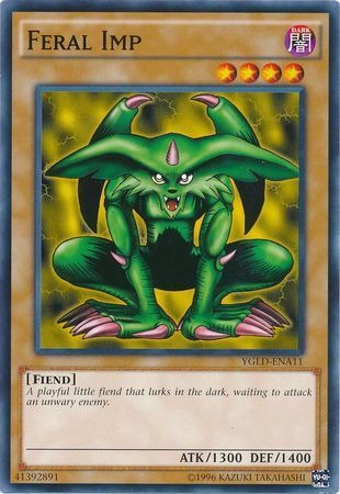 Yugioh! Feral Imp - Ygld-ena11