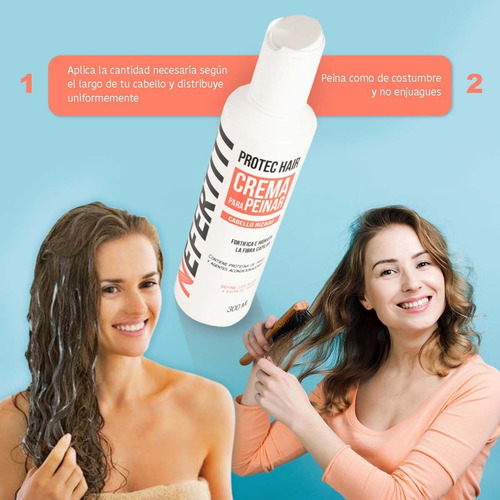 Crema Para Peinar Rizos Anti Frizz Curly Girl Nefertiti 300