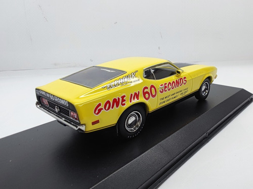 Carrito Greenlight 1:43 1973 Ford Mustang Mach 1 Eleanor