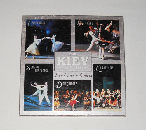 Imagen 1 de 3 de Kiev Ballet Cinderella Swan Lake Don Quixote 5 X Laser Disc