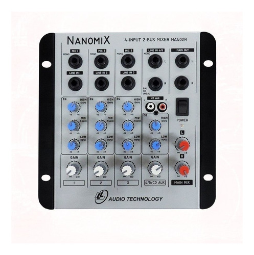 Console LL Audio NA402R Nanomix de mistura 127V/220V