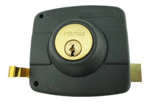 Chapa De Sobreponer Blindada De 3 Golpes Sl428 Steeltools