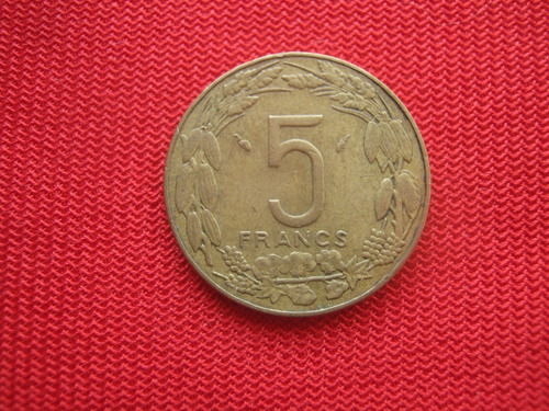 África Central 5 Franco 1978 