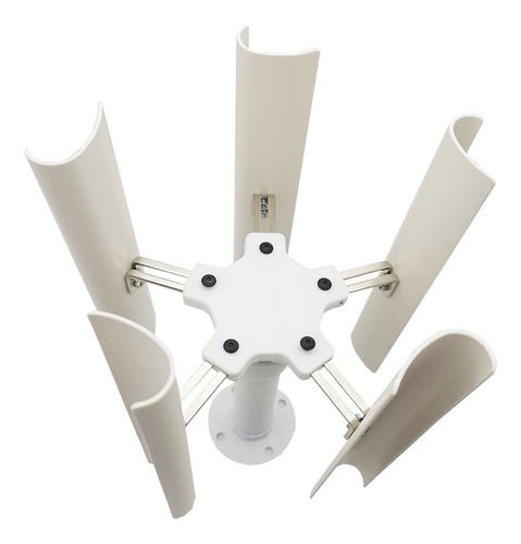 Generador De Viento Vertical De Cinco Aspas, Modelo