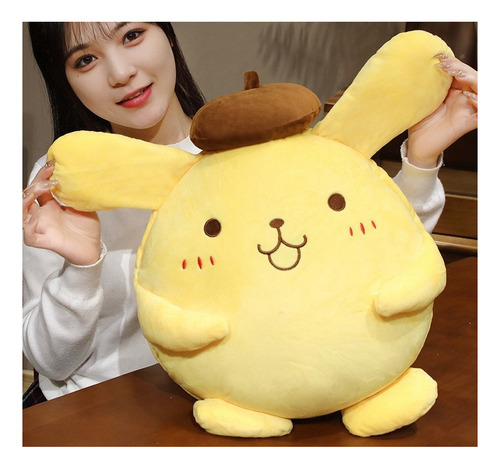 2024 Peluche Pompompurin 40 Cm Excelente Bordado Nuevo Woow