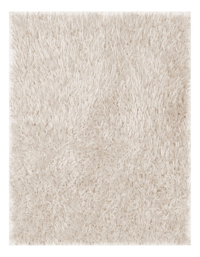 Tapete Decorativo Dib Oslo Shagg 120x170 Cm Ancho 120 Cm Color Beige Diseño De La Tela Shaggy Largo 170 Cm