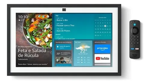 Echo Show 15 Amazon 2° Geração Full Hd 15,6 Preto