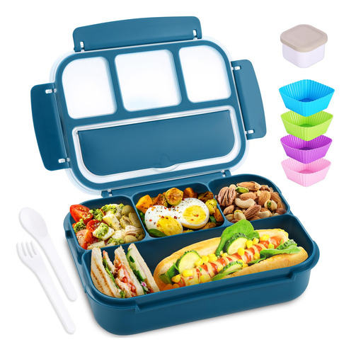 Lonchera Bento Para Adultos, Recipientes Para Ninos Y Ninas