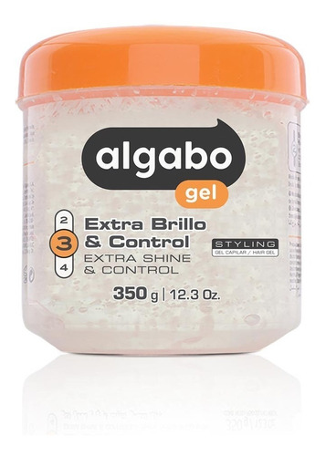 Gel Capilar Brillo Y Control 350g Algabo