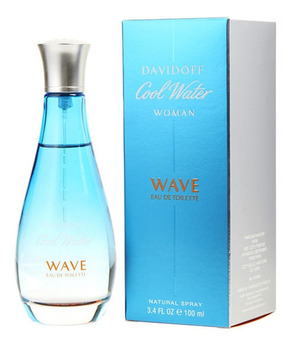 David Off Cool Water Woman Wave Eau De Toilette 100 Ml Mujer