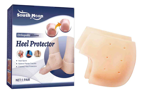 Protector Ortopédico De Talón De Silicona G Para Aliviar Las