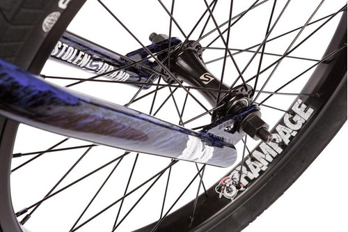 Imagen 7 de 10 de Bicicleta Bmx Stolen Heist ¡cubiertas Anchas Pro! Purple