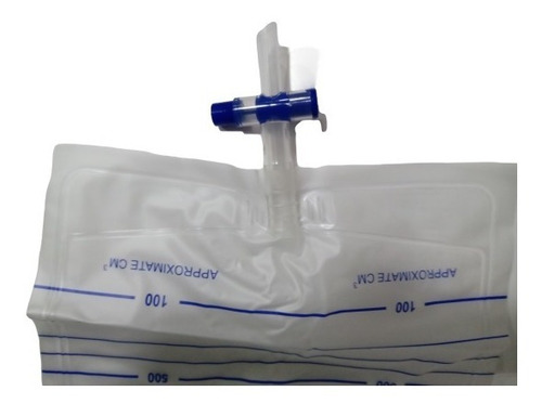 Recolector Para Orina Pack 20 Unidades Válvula Cruz Bioheis