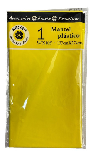 Mantel Plástico Desechable Para Mesa Decora Fiesta 137x274cm