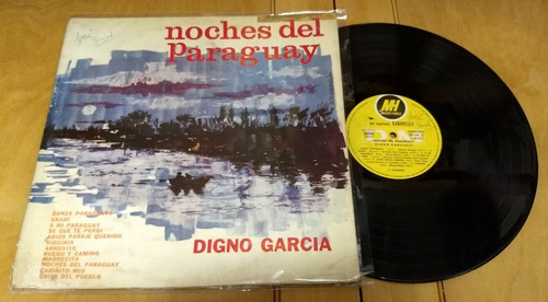 Digno Garcia Noches Del Paraguay Disco Lp Vinilo