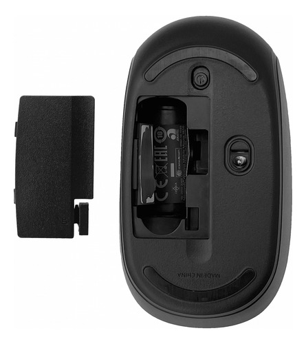 Mouse Negro Usb Inalambrico 2,4ghz Req/1-aa