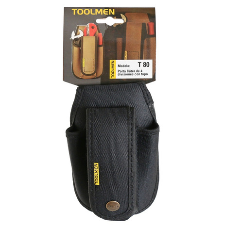 Porta Cuchilla O Cúter  Toolmen T80 4 Div - Para Cinturon