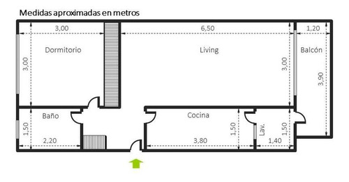 Imagen 20 de 20 de Flores: Venta 2 Ambientes Con Balcon, Muy Luminoso, En Edificio De Categoria