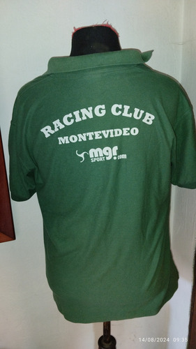 Camiseta Racing De Montevideo Mgr Talle Xl 77x57 Medida Polo (Usado)