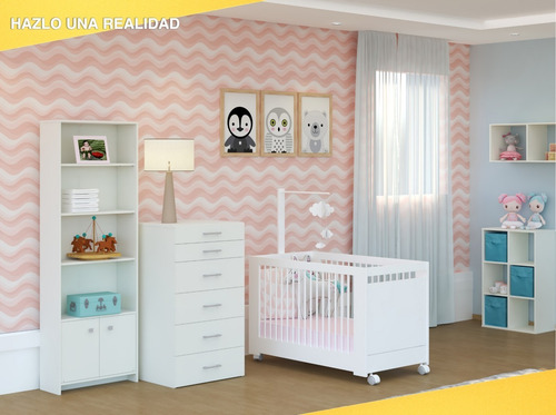 Imagen 7 de 7 de Mueble Casa Lista® Hogar - Biblioteca 2 Puertas