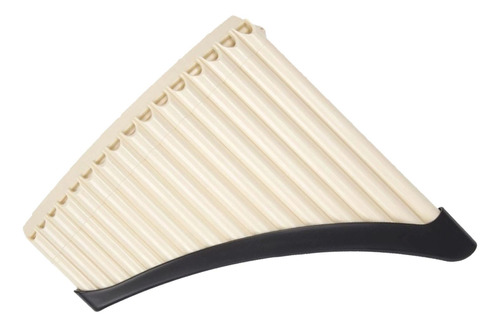 Pan Pipe Instrumento Clave De Instrumento 16 Tubos Beige