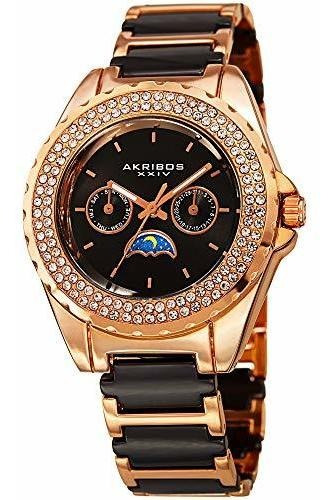 Reloj De Pulsera - Reloj Multifunción Akribos Xxiv De La Muj