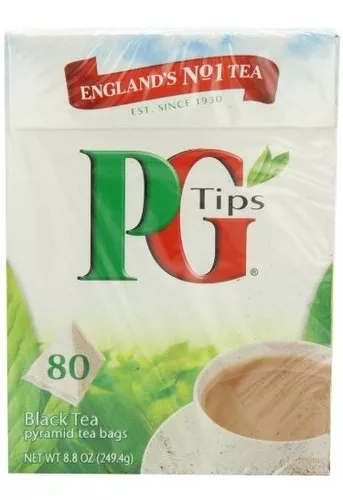 Caja De Tè Pg Tips Té Negro, Bolsitas De Té Piramidales