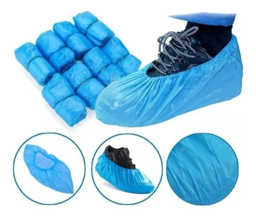 Cubre Zapato Desechable Bolsa 100 Unidades.