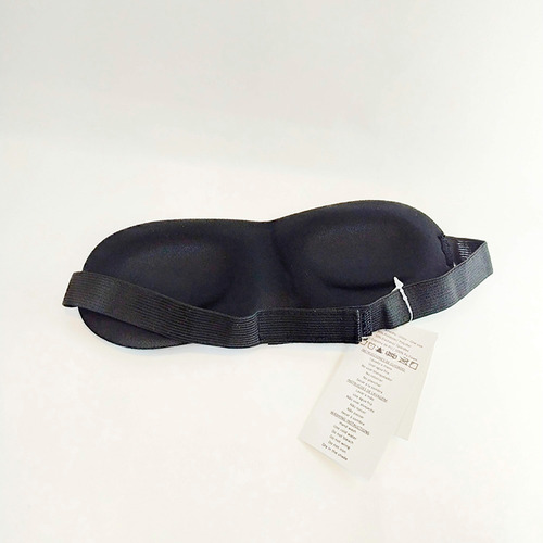 Antifaz Para Dormir Mascara Tapa Ojos De Espuma Viaje Avion Color Azul