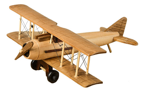Modelos De Aviones De Madera Retro, Juguetes Para Niños Crea