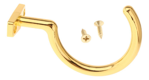 Gancho Para Taco De Mesa De Billar, Soporte De Metal Dorado,