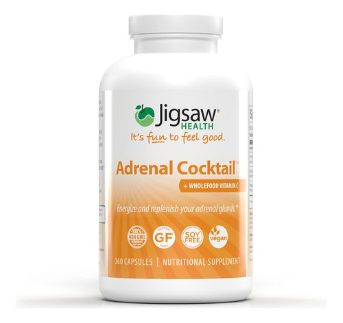 Jigsaw Health Coctel Suprarrenal Con Vitamina C De Alimentos