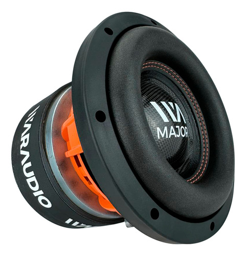 Subwoofer 8puLG War Audio Maj82 1000w Doble Bobina 2ohms Color Negro