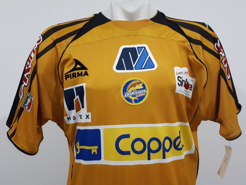 Imagen 3 de 10 de Jersey Pirma Dorados Sinaloa Visita 2008 Dorado/negro