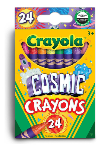 Lápices De Colores Cósmicos Crayola, 24 Unidades