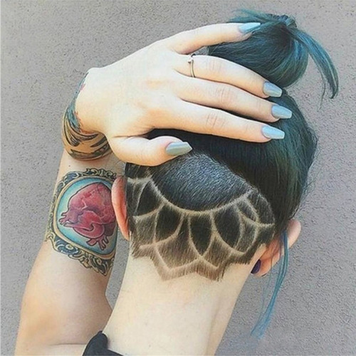 Imagen 7 de 9 de Lápiz Micro Navaja Doble Filo Prof. Barbería + 20 Repuestos